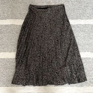 Frank and Oak pleated skirt